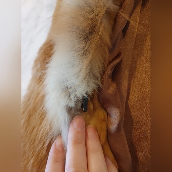 Vintage Fur Vest with Pockets Size 4-6 - Picture 11 of 13